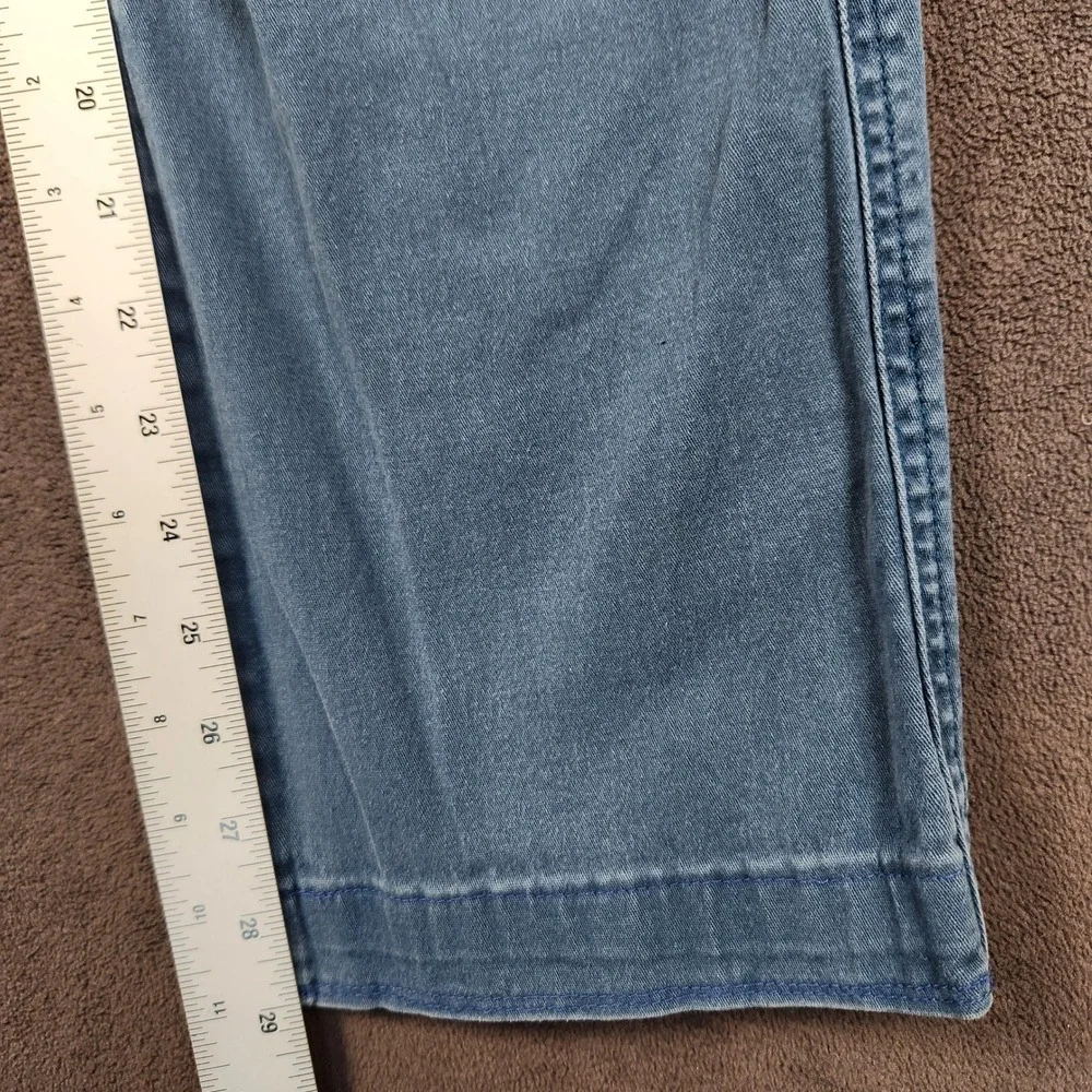 Gramicci Climbing Pants Mens 32 Blue Organic Cotton Belted Carpenter M-0856-ONO